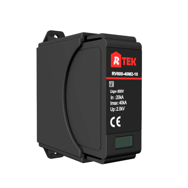 RV500（600 750）-40M2-10 Type 2 /Class Ⅱmulti-purpose single-pole SPD with anti-vibration pluggable module