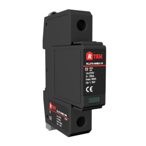 RL255-40M2-01R Type 2/Class Ⅱmulti-purpose single-pole SPD(surge protective devices) with anti-vibration pluggable module