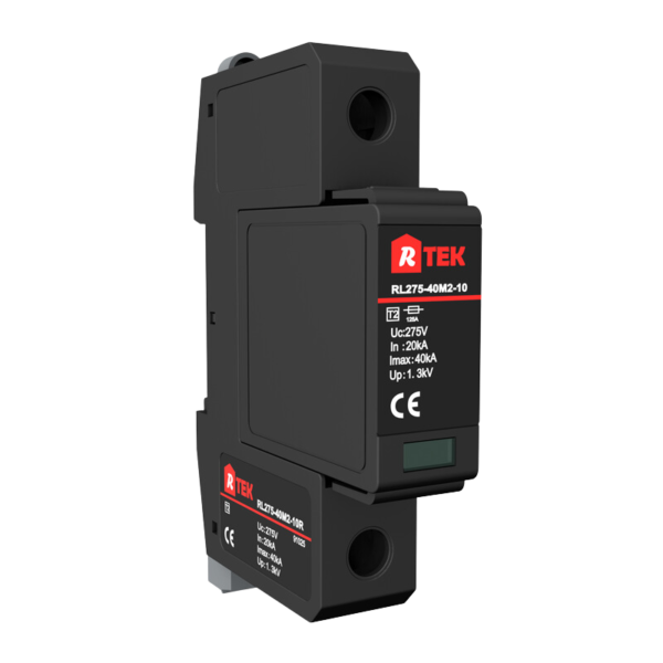 RL255-40M2-01R Type 2/Class Ⅱmulti-purpose single-pole SPD(surge protective devices) with anti-vibration pluggable module