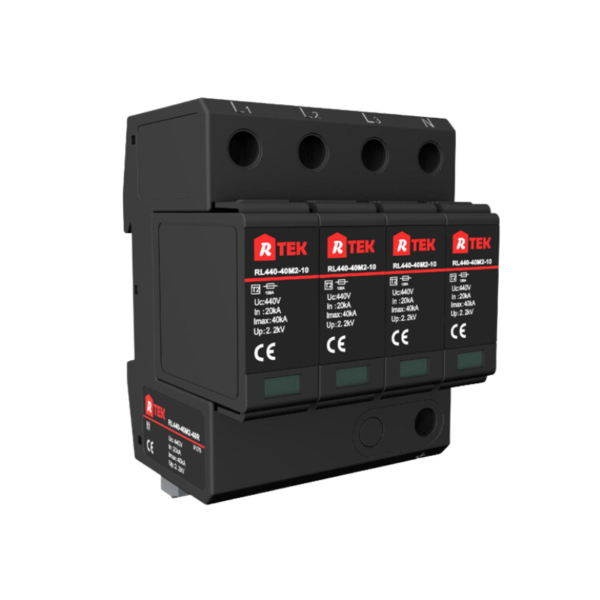 RL150(275 320 385 440)-40M2-31R Type 2 /Class Ⅱ SPD with anti-vibration pluggable module